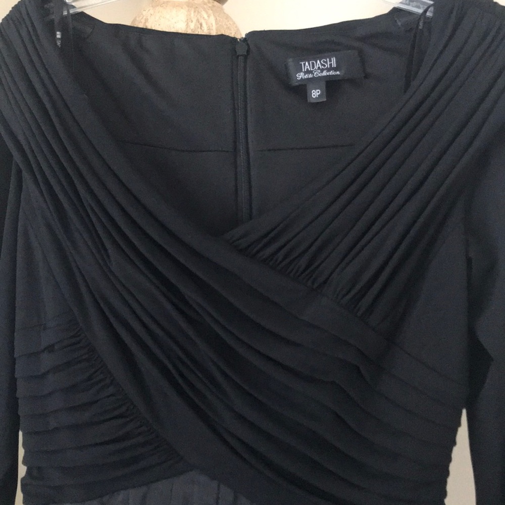 TADASHI black dress,worn once only for a few hours